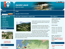 Tablet Screenshot of janske-lazne.cz